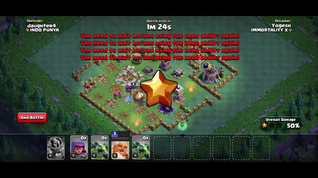 Cracking the leve 9 base formation challenge: clash of clans
