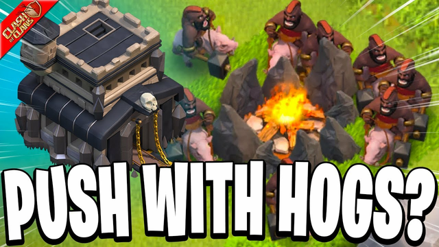Pushing TH9 with Hog Riders? - Clash of Clans