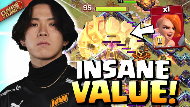 Klaus gets INSANE VALUE with this Super Valkyrie KILL SQUAD! Clash of Clans