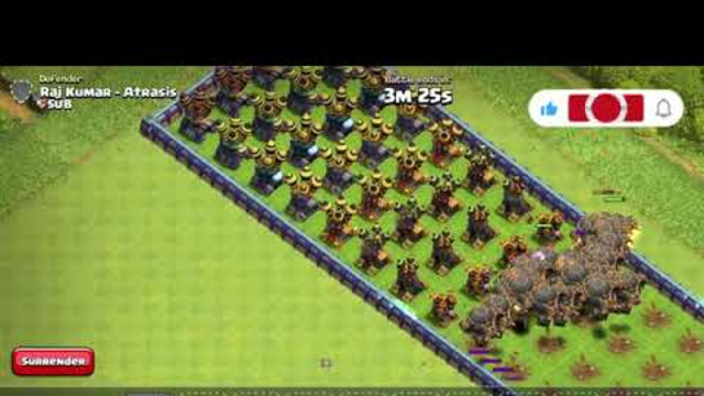 1 sewyeden Max sewyeden vs ordular clash of clans