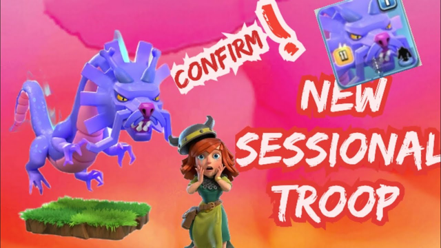New sessional troop in clash of clans February new update troop reveal #clash of clans #viral