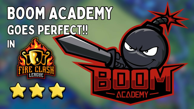BOOM ACADEMY GOES PERFECT IN FIRE CLASH LEAGUE - Clash Of Clans