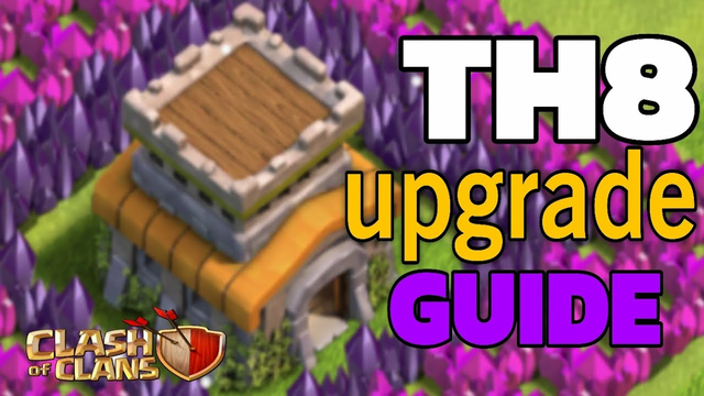 Town Hall 8 perfect Upgrade Guide |Clash of Clans #clashofclans #tipsandtricks #upgradeguide