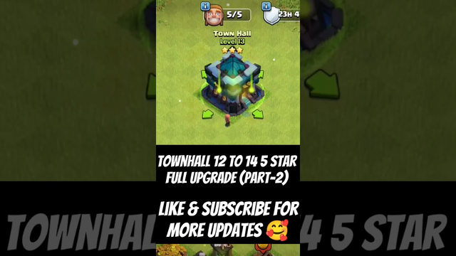 townhall 12 to 14 Max part 2           clash of clans #coc #viralshorts