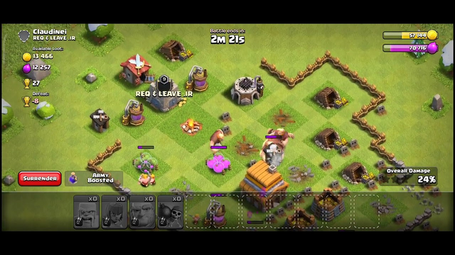 Play clash of clans