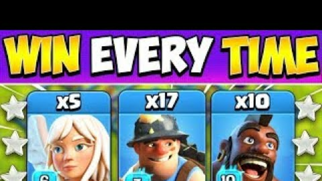 3 STAR EVERY BASE WITH THIS HYBRID ATTACK || CLASH OF CLANS