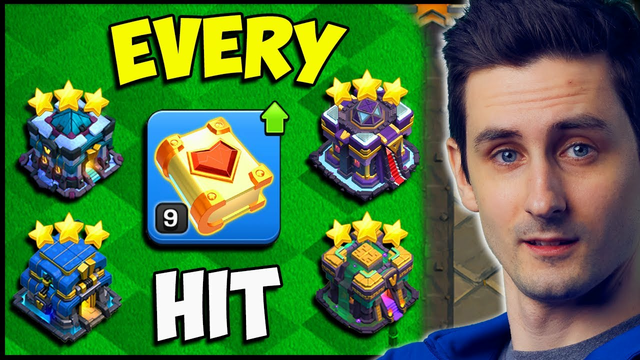 Using HEALING Tome for EACH War Attack in Clash of Clans!