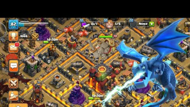 Clash of Clans ( COC ) Attack of the Dragons