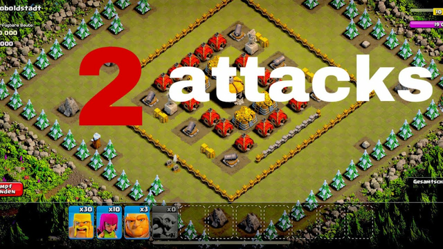 Clash of Clans Gamplay part 2.2 attacks