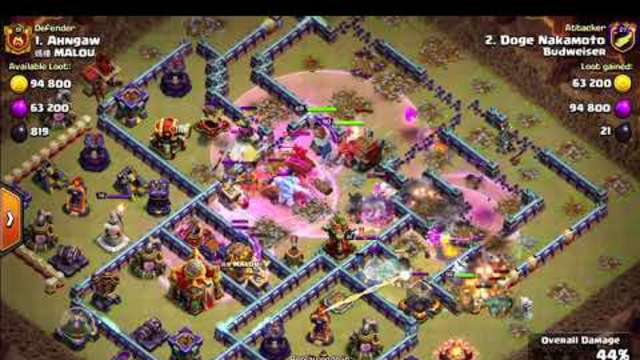 Clash of Clans 3 Star using easy Root Rider