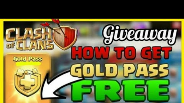 Clash of Clans Gold Pass 1X Giveaway | January Season 2024 | #supercell #clashofclans #goldpass
