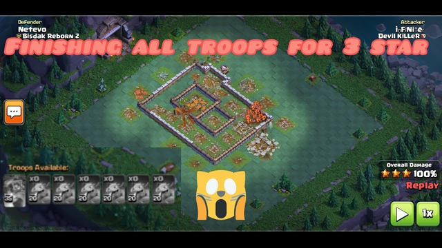 Clash of clans| builder base Attack using baby dragon