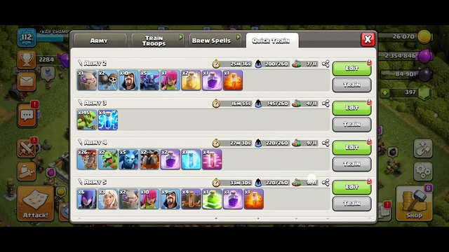 CLASH OF CLANS 11TOWN HALL BEST ARMY