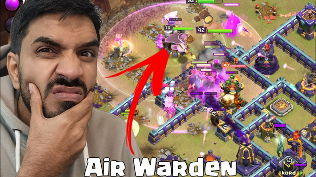Secret air warden Trick to fail the attack?? | Clash of clans(coc)