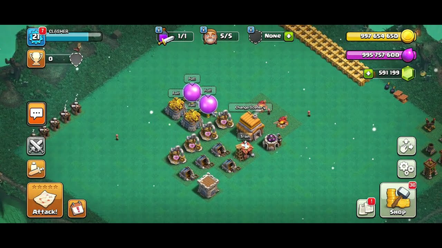 Clash of clans -- Townhall 4 MAX -- TO TH 5 MAX IN JUST 11 MIN