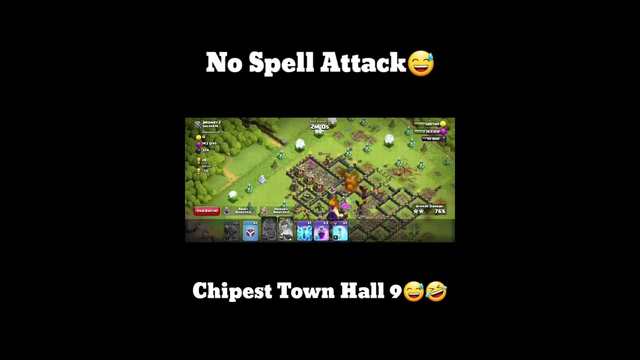 No Spell Attack (clash of clans)