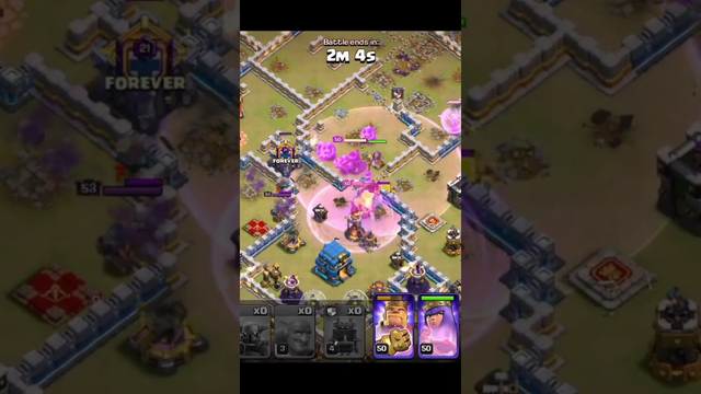 TOWNHALL11/12 Pekka Bowler With Log Launcher! Attack Strategy #coc #supercell #shortvideo #lorenztv