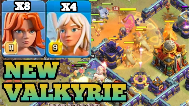 new valkyrie th16 attack strategy - th16 attack strategy in clash of clans