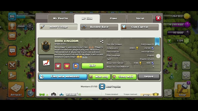 Clans invites. Clash of clans invitation. CW, cwl,cg must play.