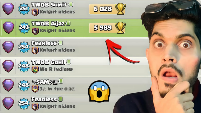 Can we beat sumit007 in legend league challenge? (clash of clans)