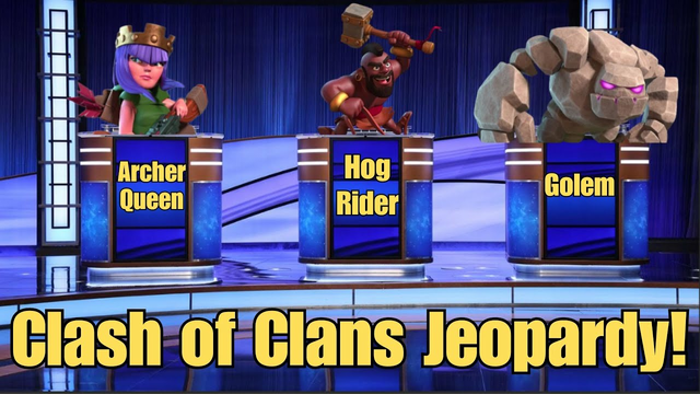 Clash of Clans Jeopardy **ULTRA MEGA EXTREME** Very Difficult Impossible Challenge!