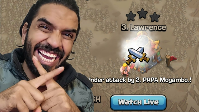LAWRENCE is Under Attack By PAPA Mogambo in Clash of clans(coc)