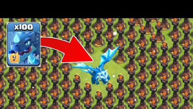 Level 1 Inferno Tower Base vs All Max Troops - Clash of Clans