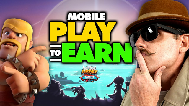 Mobile Play To Earn "Clash of Clans" Style Game (Army of Tactics Review)