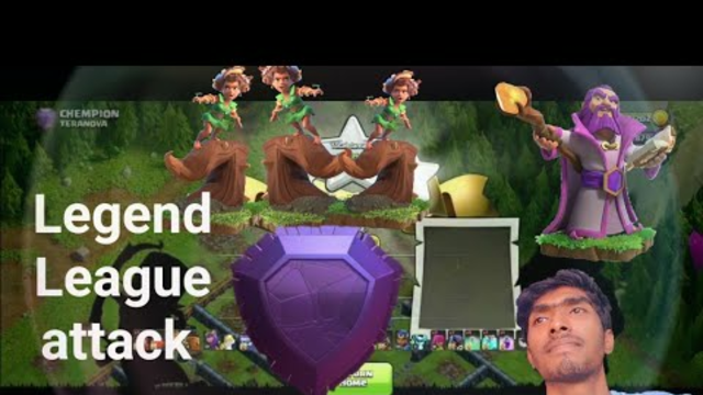 Legend League attack  in Clash of Clans