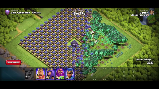 lavaloon vs air bombs | clash of clans | universal arena
