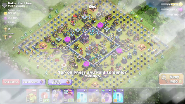 Clash of Clans lootmaxxing - Making back the 30 gems I spent on a training potion by accident