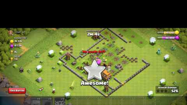 Play clash of clans and win battle