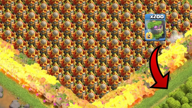 200x Mountain Golem Vs 121x Town Hall Clash Of Clans