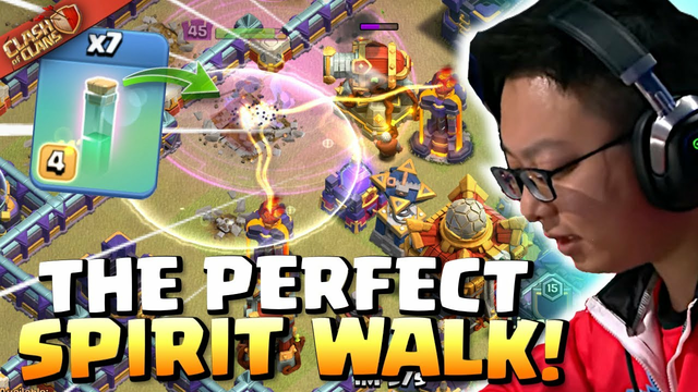 Boom Academy is UNSTOPPABLE with SPIRIT WALK! Clash of Clans