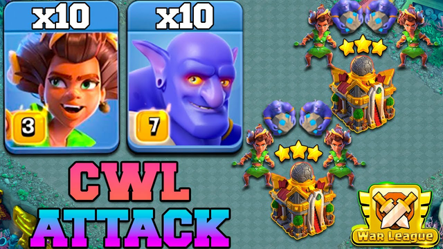 Th16 Attack Strategy With New Root Rider & Bowler !! Best Th16 Attack in Clash Of Clans Cwl 2024