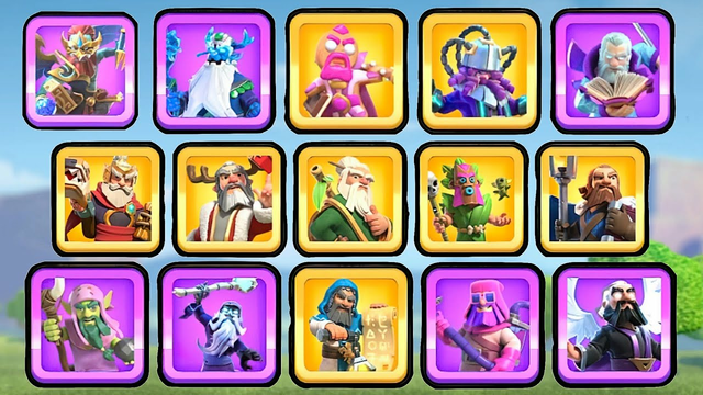 All Legendary Grand Warden Skins | Clash Of Clans