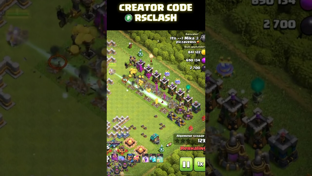 2M Loot in 1 Sec New World Record (Clash of Clans)