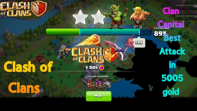 new best clash of clans new attack in clan capital