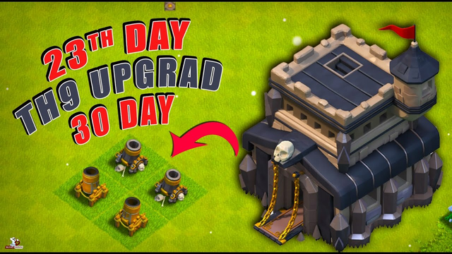 Day 23 Upgrade Mortar Max Level at TH 9 Clash of Clans / Town Hall 9 upgrade guide in 30 Days #coc