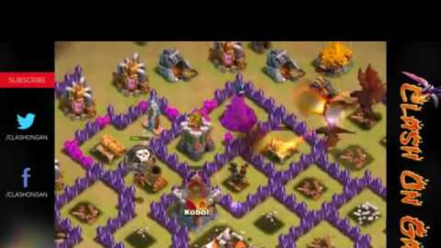 Clash Of Clans Dragoon Attack Guide  How To Attack With Dragons  Balloons