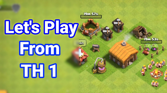 Let's Start from TH 1 | Clash of Clans 2024