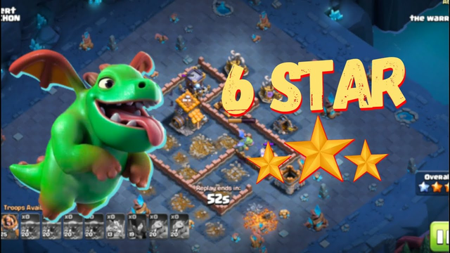 Baby Dragon Clutches to 6 STAR in Builder Base | Clash of Clans