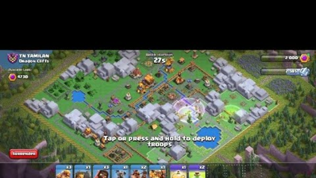 clan capital all five wars || clash of clans