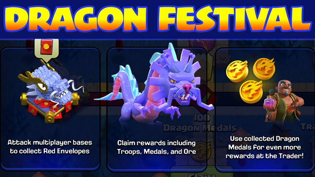 New Event Troops + Epic Rewards! Dragon Festival (Clash of Clans)