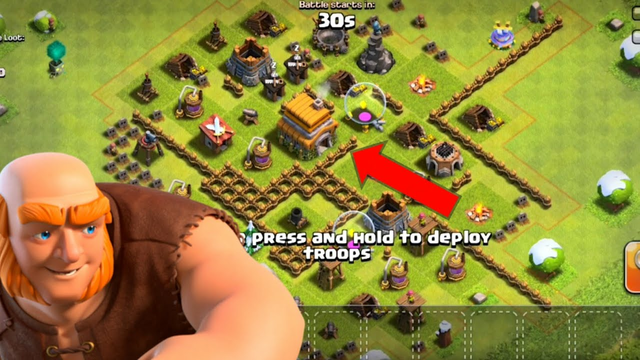 DOMINATING THE BATTLEFIELD: GIANT ASSAULTS AT TOWN HALL 6 IN CLASH OF CLANS