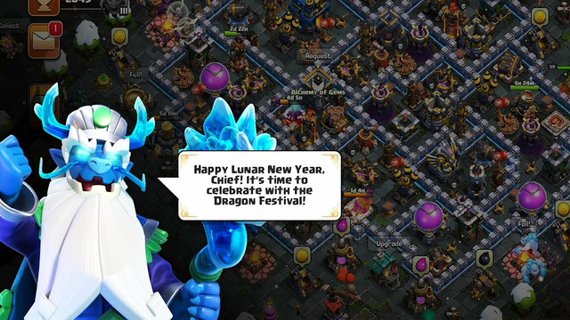 Clash of Clans Lunar New Year 2024 Update: New Troops, Challenges, Rewards! Dragon Festival Event