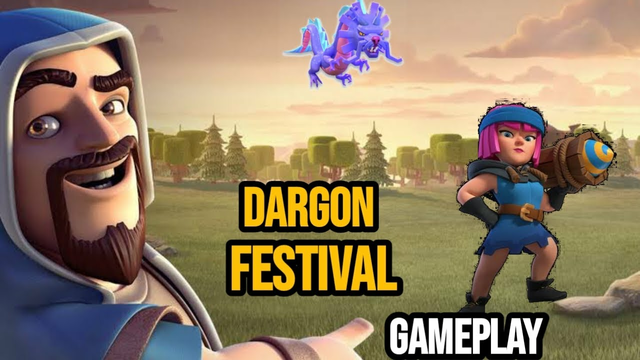 Dargon Festival Full Gameplay Clash of Clans