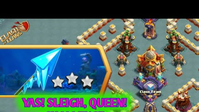 New event Yas! Sleigh, Queen! challenge/clash of clans