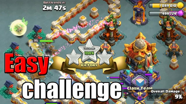 Easily 3 Star the Yas! Sleigh, Queen Challenge (Clash of Clans) | SL SUPER BUNNY