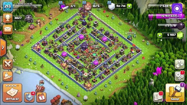 Clash Of Clans Live Legend League Attacks ! COC TH 16 Attack Strategy !!